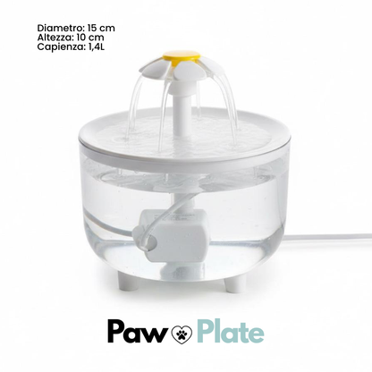 Fontanella per gatti PawPlate